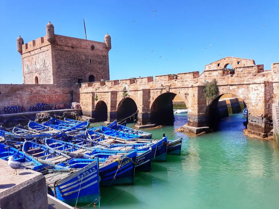 Escapade à Essaouira — expérience proposée par la Villa Dar Moudar, location de villa de luxe à Marrakech