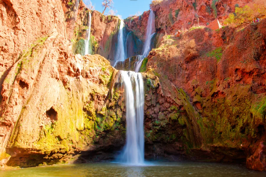 Cascades d'Ouzoud — expérience proposée par la Villa Dar Moudar, location de villa de luxe à Marrakech