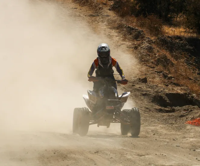 Quad dans la palmeraie — expérience proposée par la Villa Dar Moudar, location de villa de luxe à Marrakech