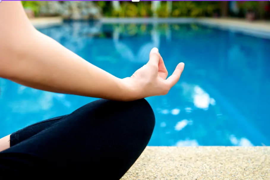 Yoga à la villa — expérience proposée par la Villa Dar Moudar, location de villa de luxe à Marrakech