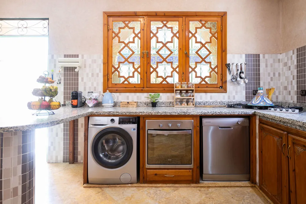 Cuisine équipée — Villa Dar Moudar Marrakech