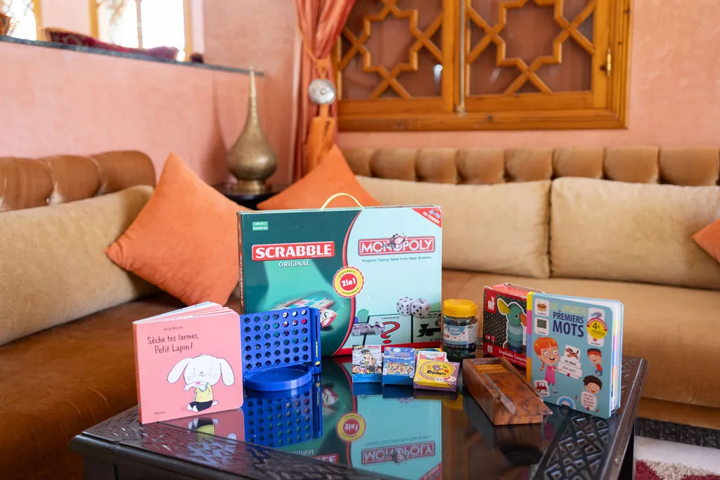 Jeux pour enfants — Villa Dar Moudar Marrakech