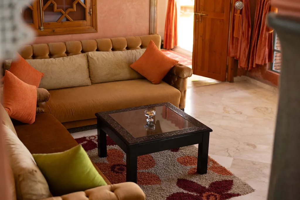 Salon lounge — Villa Dar Moudar Marrakech