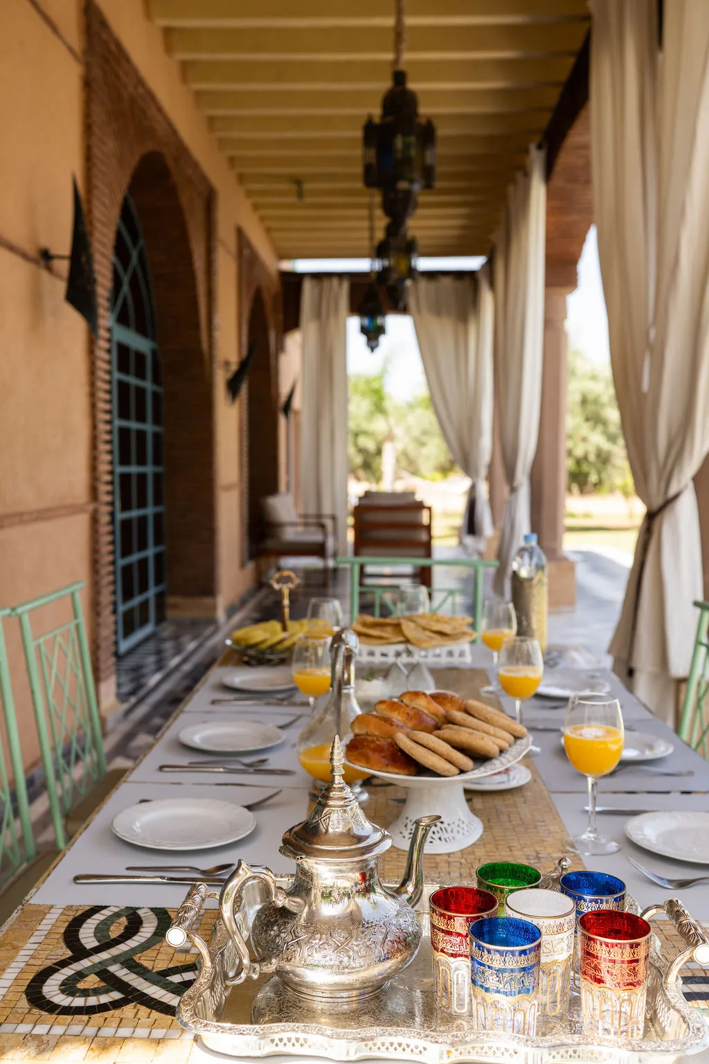 Petit-déjeuner — Villa Dar Moudar Marrakech