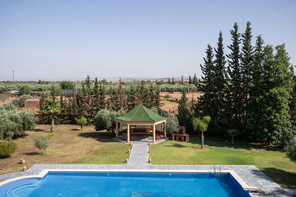 Grande piscine — Villa Dar Moudar Marrakech