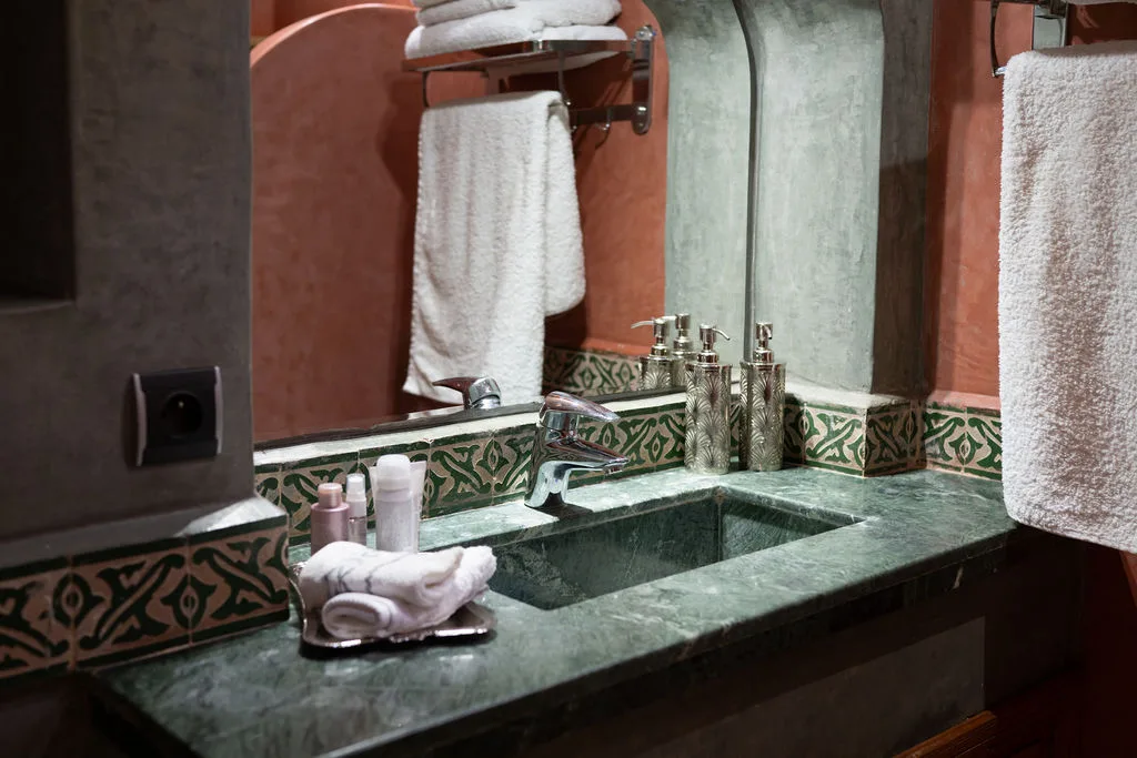 Suite Oranger — salle de bain, Villa Dar Moudar Marrakech